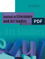 2013.8 Journal of Literature and Art Studies