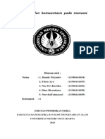 Regulasi Dan Homeostasis Pada Manusia