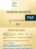 GEOMETRIA-DESCRIPTIVA PRESENTACIONES