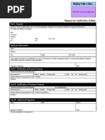 Residence Verification Request Form W-147 | PDF | Landlord | Lease