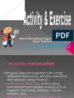 Activity and Exercise