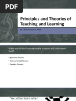 Principles and Theories of Teaching and Learning 