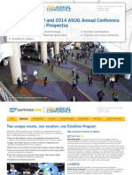 Sapphire NOW and 2014 ASUG Annual Conference Exhibitor Program Prospectus