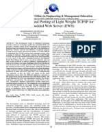 FEB-14-19-Implementation and Porting of Light Weight TCPIP For Embedded Web Server - EWS