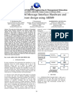 Embedded GSM Message Interface Hardware And