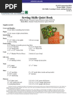 Download 4-H Sewing QuietBook by Kristina Husak SN212811446 doc pdf