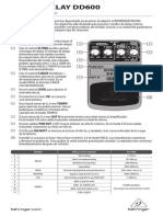 Manual - Behringer Delay-dd600