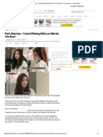 Download Park Shin Hye I Liked Filming With Lee Min Ho The Best _ Drama Stories _ KDramaStars by YongSeoCouplArticles  couple articles SN212815434 doc pdf