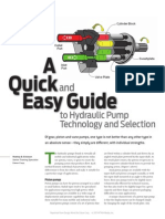 Quick A Easy Guide: To Hydraulic Pump Technology and Selection