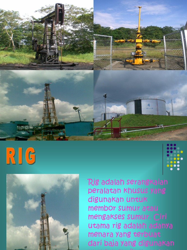 Komponen Utama Rig Pemboran Migas | PDF