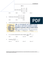 Engineering Mathematics- Sample Questions- Set-3