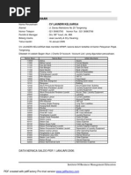 Kasus Jasa CV Laundri Keluarga