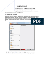 MS Excel 2007 Formula PDF