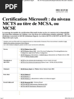 Certificat Microsof