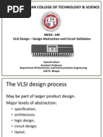 Download 4 Design Abstraction and Validation VLSI MEDC 104 by maheshsamanapally SN212832685 doc pdf