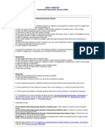 DSM IV Diagnostic Criteria for ADHD