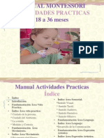 Manual Montessori (Actividades Practicas)