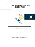 Butiran Kelab Badminton 2014