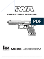 KWA MK23 Manual