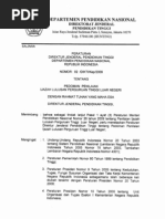 Download Ijazah SK DIRJEN DIKTI No 82 Thn 2009 Pedoman Penilaian Ijazah T Luar Negeri by s3widodo SN21284797 doc pdf