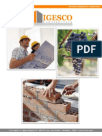 Brochure Constructora Igesco Ltda 2012