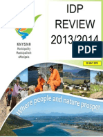 2013 2014 Final IDP Review 30 May 13