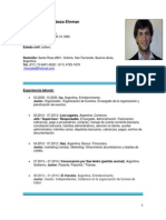 Cabeza Ehrman Francisco Luis - Curriculum Vitae PDF