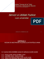 Capitolul 1 - Servicii Si Utilitati Publice