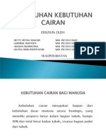 Pemenuhan Kebutuhan Cairan