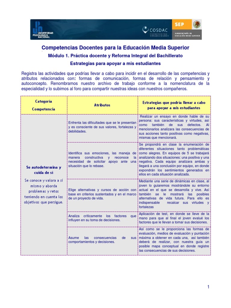 Estrategias para Apoyar A Mis Estudiantes - Vmmatla | PDF ...