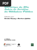 Diretrizes da IFLA sobre os serviços de biblioteca pública. 2.ª edição revista e atualizada