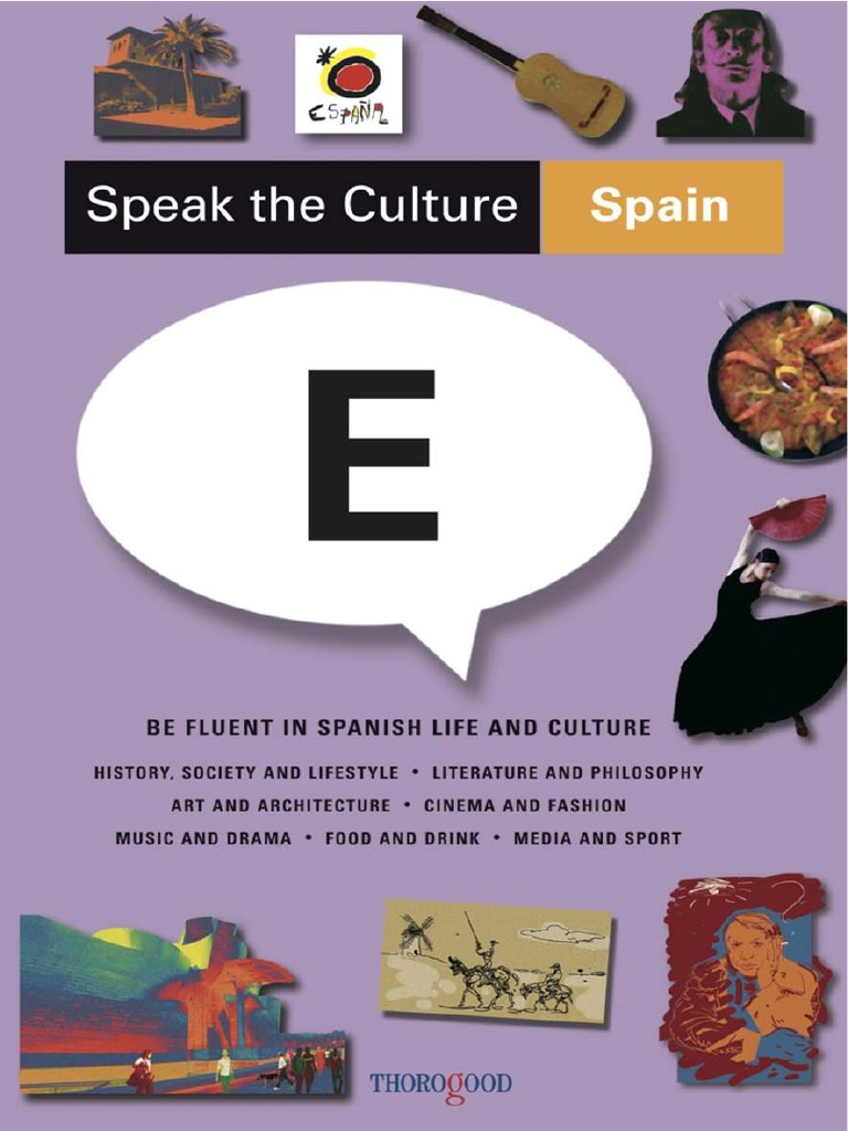 Speak The Culture Spain Be Fluent in Spanish Life and Culture PDF Spain Madrid bilde