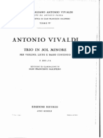 Vivaldi - Trio Em Sol Menor - RV 85