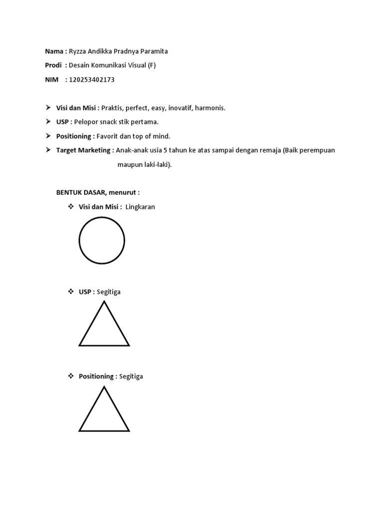  Nama  Ryzza Andikka Pradnya Paramita Prodi Desain  