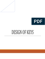 Design of Keys