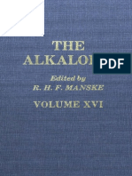 The Alkaloids Chemistry and Physiology Volume 16 1977 IsBN 0124695167
