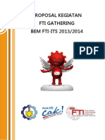 BEM FTI-ITS 2013/2014 Proposal Gathering Event