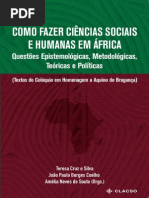 CÓMO HACER CIENCIAS SOCIALES Y HUMANÍSTICAS EN ÁFRICA