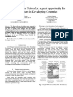 Wireless Sensor Networks: A Great Opportunity For Researchers in Developing Countries