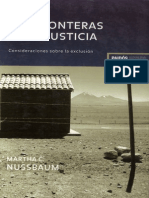 Nussbaum Martha - Las Fronteras de La Justicia_Consideraciones sobre la exclusión 2006