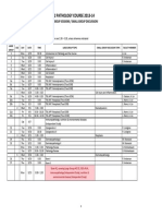 Pathology Fall Schedule