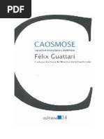 Guattari F Lix - Caosmose - Um Novo Paradigma Est Tico