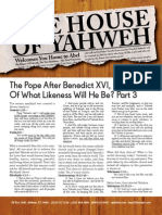 The Pope After Benedict XVI... of What Likeness Will He Be? Part 3 - May 2013