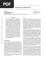 Download Gaussian Process Volatility Model by alexandergir SN212923731 doc pdf