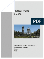 Contoh Manual Mutu