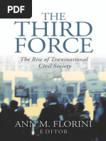Download The Third Force The Rise of Transnational Civil Society by Carnegie Endowment for International Peace SN21292580 doc pdf