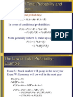The Law of Total Probability and Bayes' Theorem