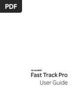 M Audio Fast Track Pro Manual