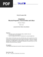 Download TALAT Lecture 1501 Properties Characteristics and Alloys of Aluminium by CORE Materials SN21293980 doc pdf
