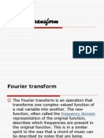 Fourier Transform PropertieZs